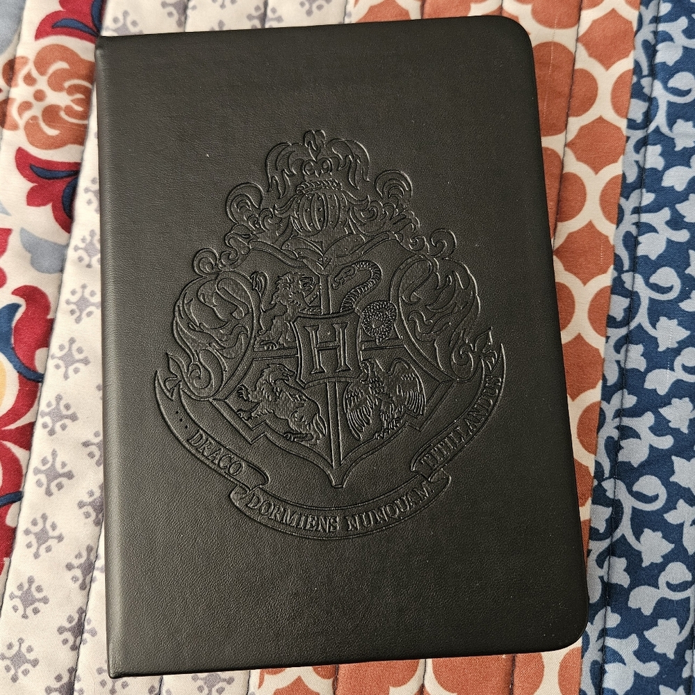 Universal Studios Wizarding World of Harry Potter Elegant Black Embossed Journal